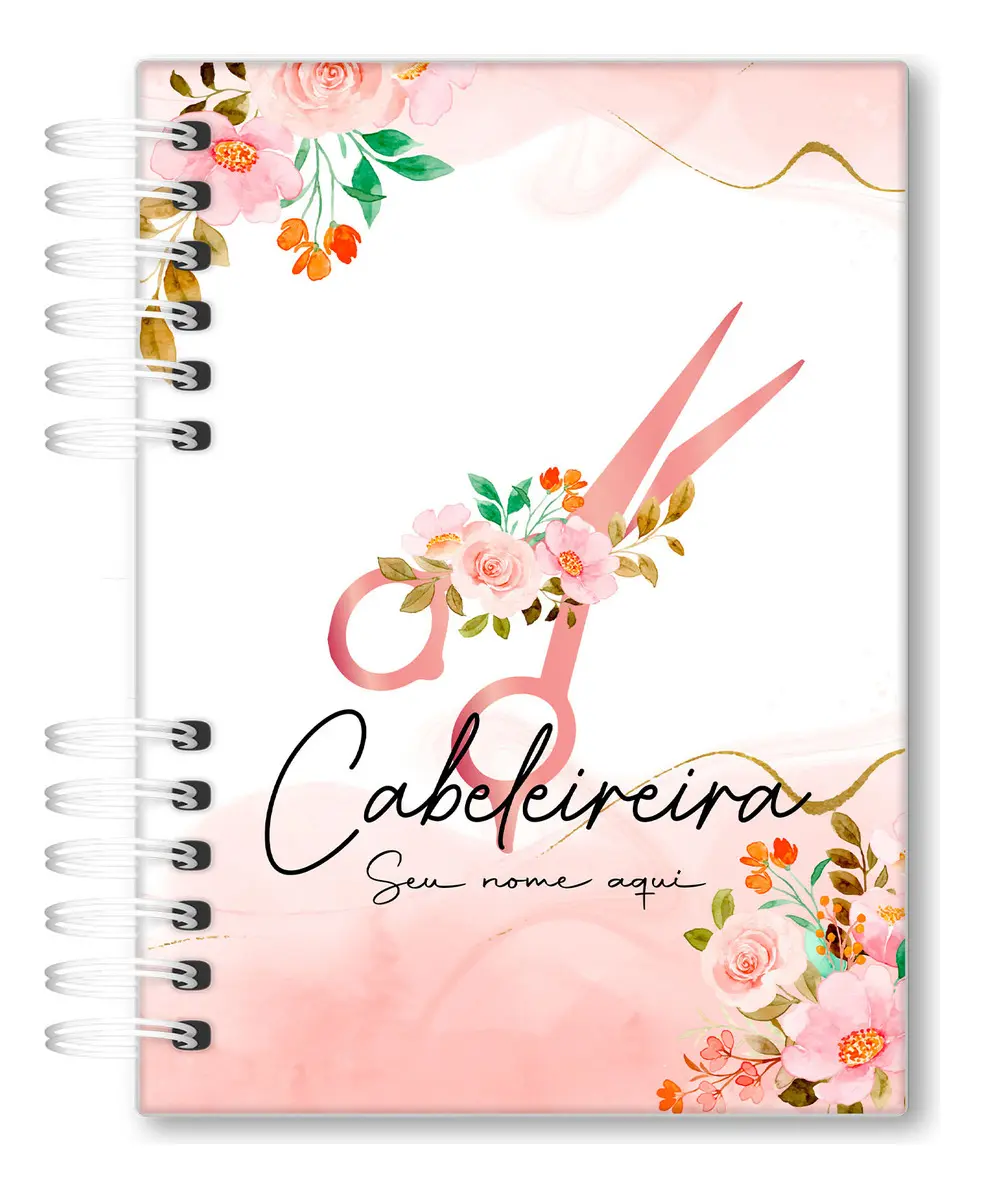 Agenda Personalizada Cabeleireiro 2026